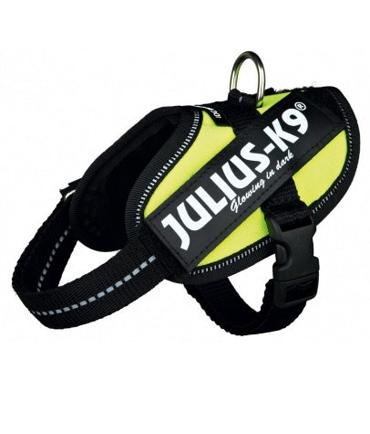 Julius-K9 IDC Neon Green Power Harness for Dogs Mini-Mini