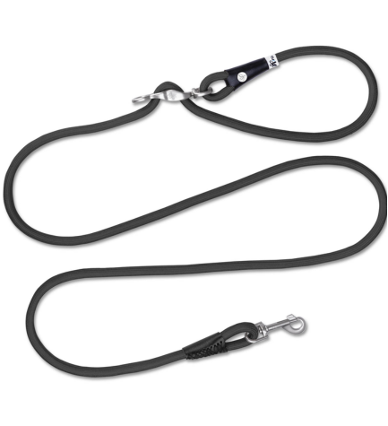 Curli Vario Comfort Dog Leash - BLACK/LARGE