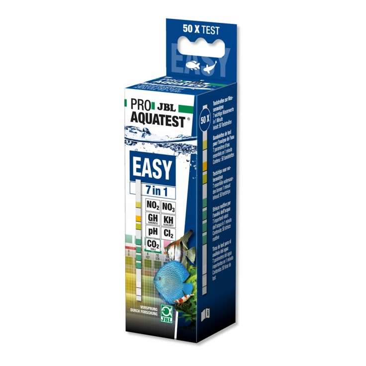 JBL Proaquatest Easy 7 In1 Test Strips Aquarium Water Testing