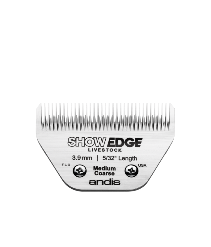 Andis SHOW EDGE Livestock Detachable Clipper Blade Medium Coarse 3.9mm | 5/32"