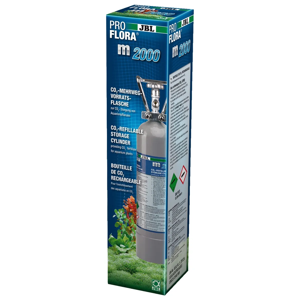 [JB6305500] JBL Proflora M2000 Silver CO2 Cylinder