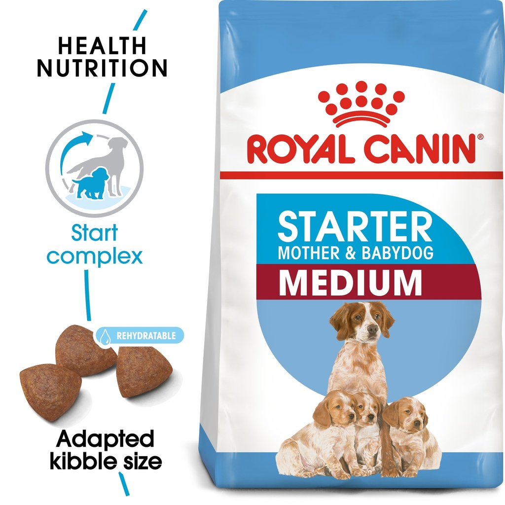 Royal Canin SHN Size Health Nutrition Medium Starter Dog Food 4kg