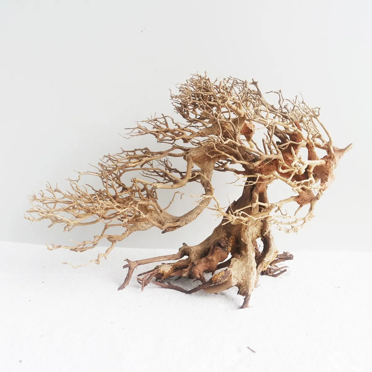 [MJDR08-17-DM] SV Aquarium Deco Romantic Bonsai Wood - Medium - 30X23X13cm - Box