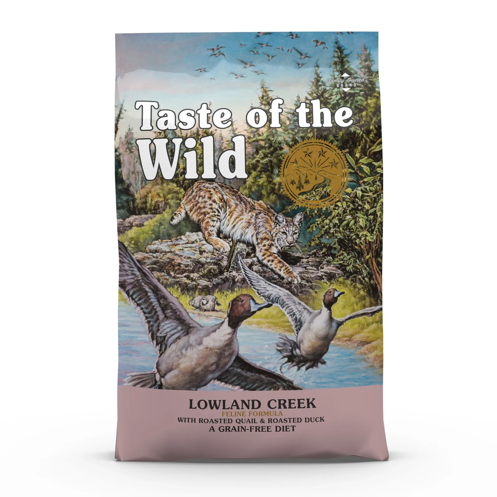 Taste of the Wild Lowland Creek Feline Recipe Cat 2kg 