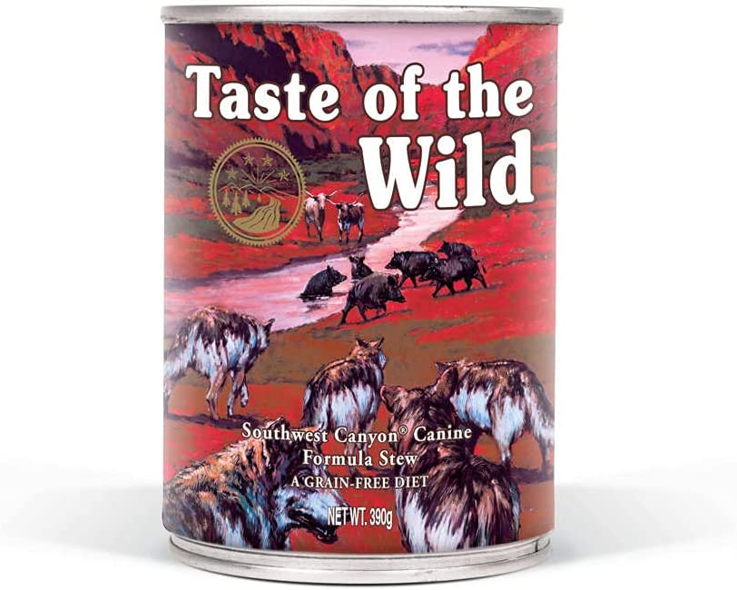 Taste of The Wild Southwest Canyon Canine Recipe With Wild Boar 390gm