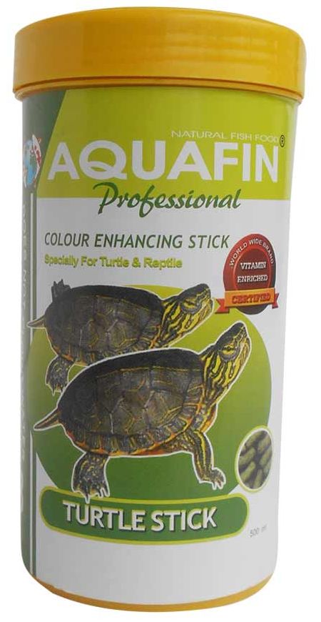 KW Zone Aquafin Professional Turtle Stick Floating Food For Turtles And Reptiles High Protein & Calcium 100ml