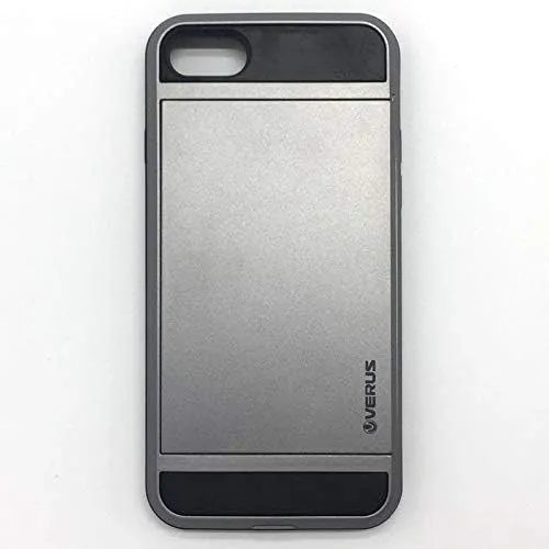 [VIP7C-GRY] Verus Damda iPhone 7 Case Dual Layer Protective with Card Slot Grey