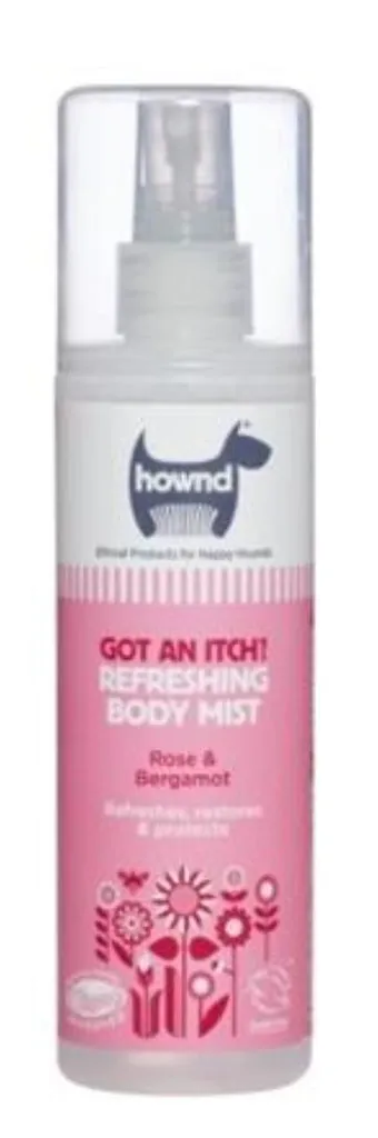 Hownd Got An Itch? Refreshing Body Mist Rose & Bergamot 8.5oz