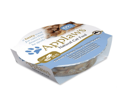 Applaws Cat Tuna with Prawn in Peel & Serve Pot 60gm
