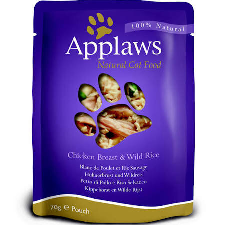 Applaws Cat Wet Food Chicken with Rice Flavor Pouch 70gm