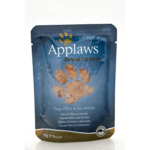 Applaws Cat Tuna With Seabream Wet Food Pouch 70gm