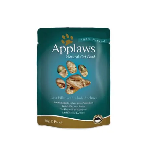Applaws Cat Tuna With Anchovy Wet Food Pouch 70gm