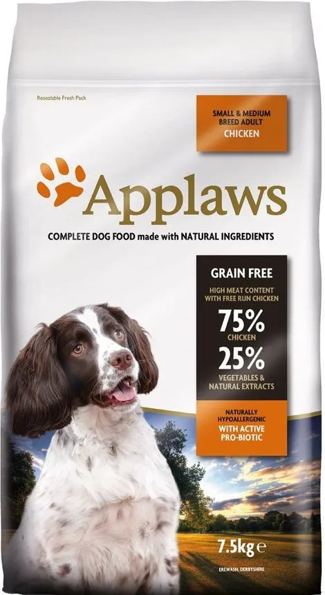 Applaws Dog Adult Chicken Small & Medium 2kg