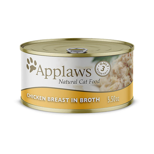 Applaws Chicken Breast in Broth Wet Cat Food Tin 156gm