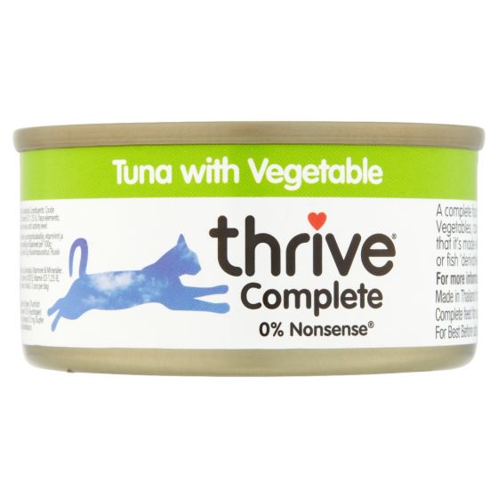 Thrive Complete Cat Tuna with Vegetable Wet Food 75gm