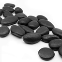 Decor Magic Black Pebbles Decorative River Rocks Polished Stones for Landscaping 2-3cm 2kg 