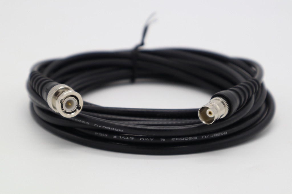 IKS BNC Cable 5m for IKS Aquarium Computer Electrode & Temperature Modules