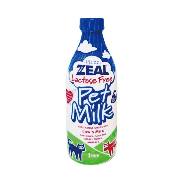 Zeal Lactose Free Pet Milk for Cats & Dogs 1L