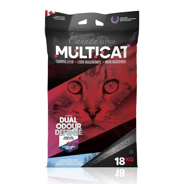 Canada Litter Multicat Odour Defense Alphine Fresh Scent 18kg