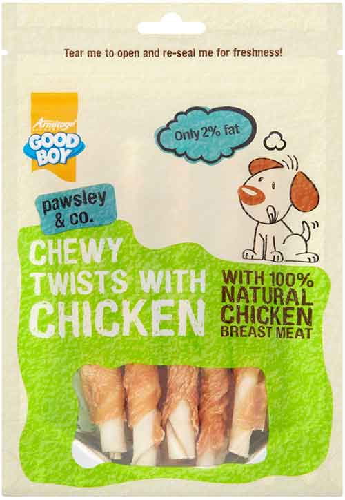 Armitage Good Boy Chewy Chicken Twists 90gm