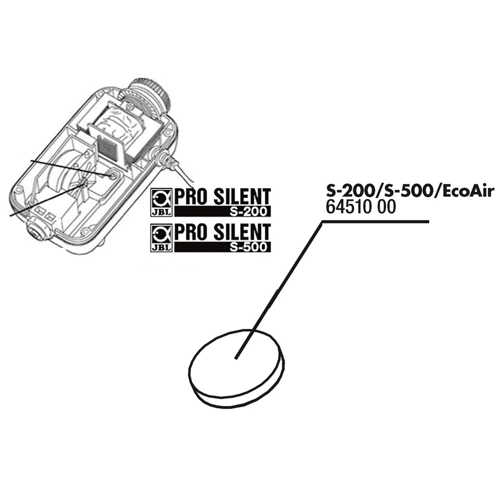 JBL Spare Parts Prosilent S-200/500 Spare Parts