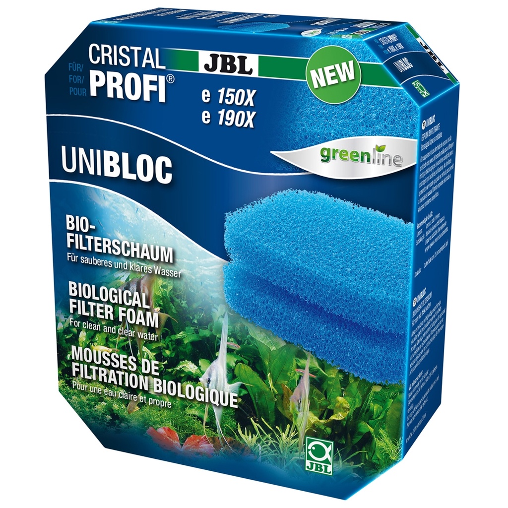 JBL UniBloc CristalProfi e1500 Bio-Filter Foam Insert for Aquarium