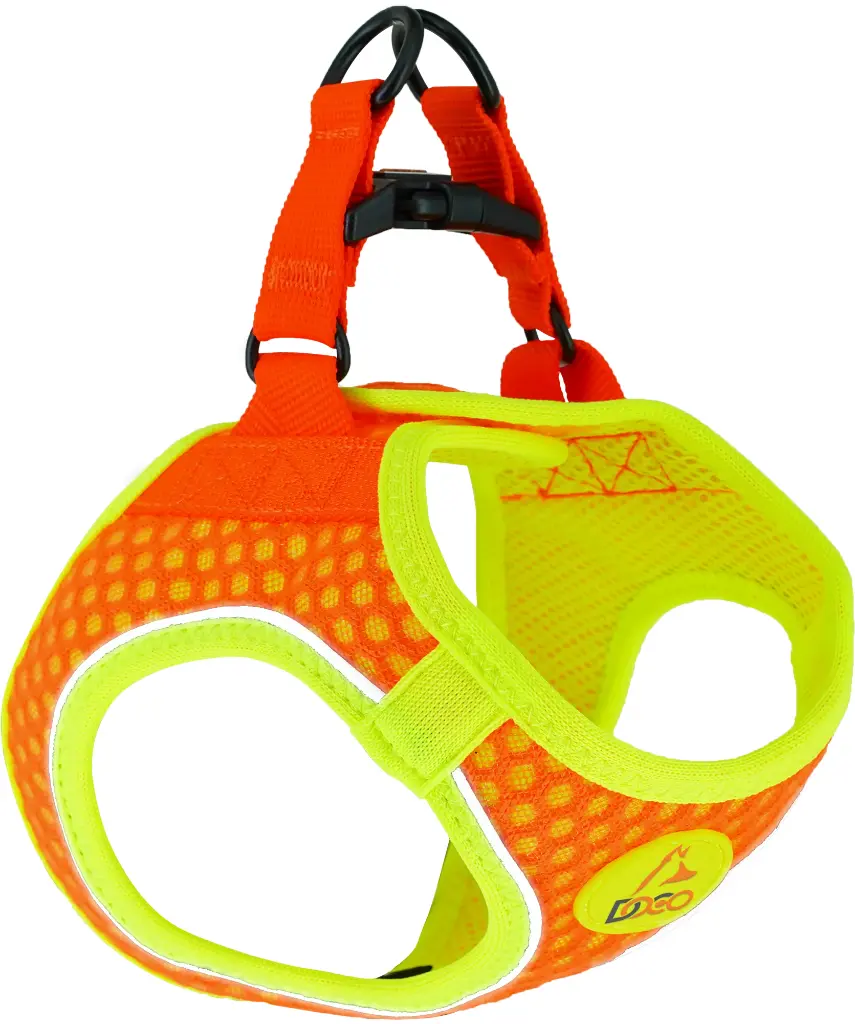 DOCO NET Mesh Sport Harness Small-37-40cm / 3-4.5kg Safety Orange