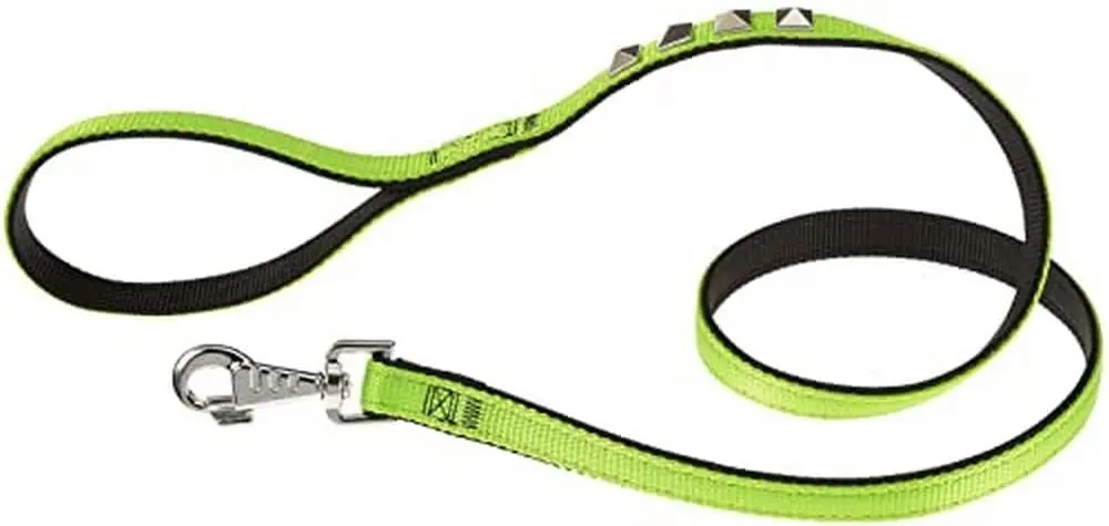 Ferplast Dual Pyramid G Nylon Dog Leash Green 20mm x L 120cm