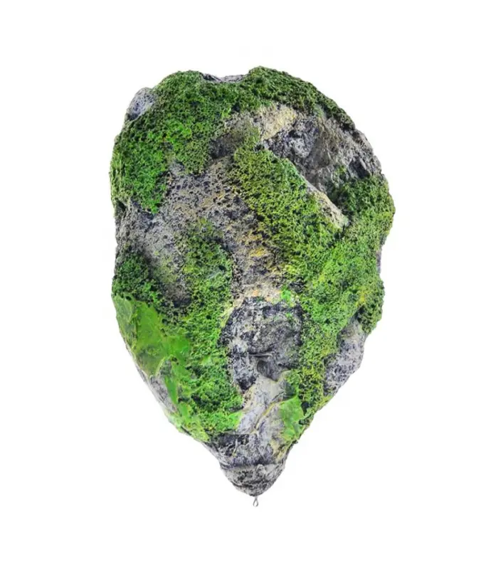 KW Zone Dophin Floating Rock Aquarium Decoration, 13x8x17cm (L)