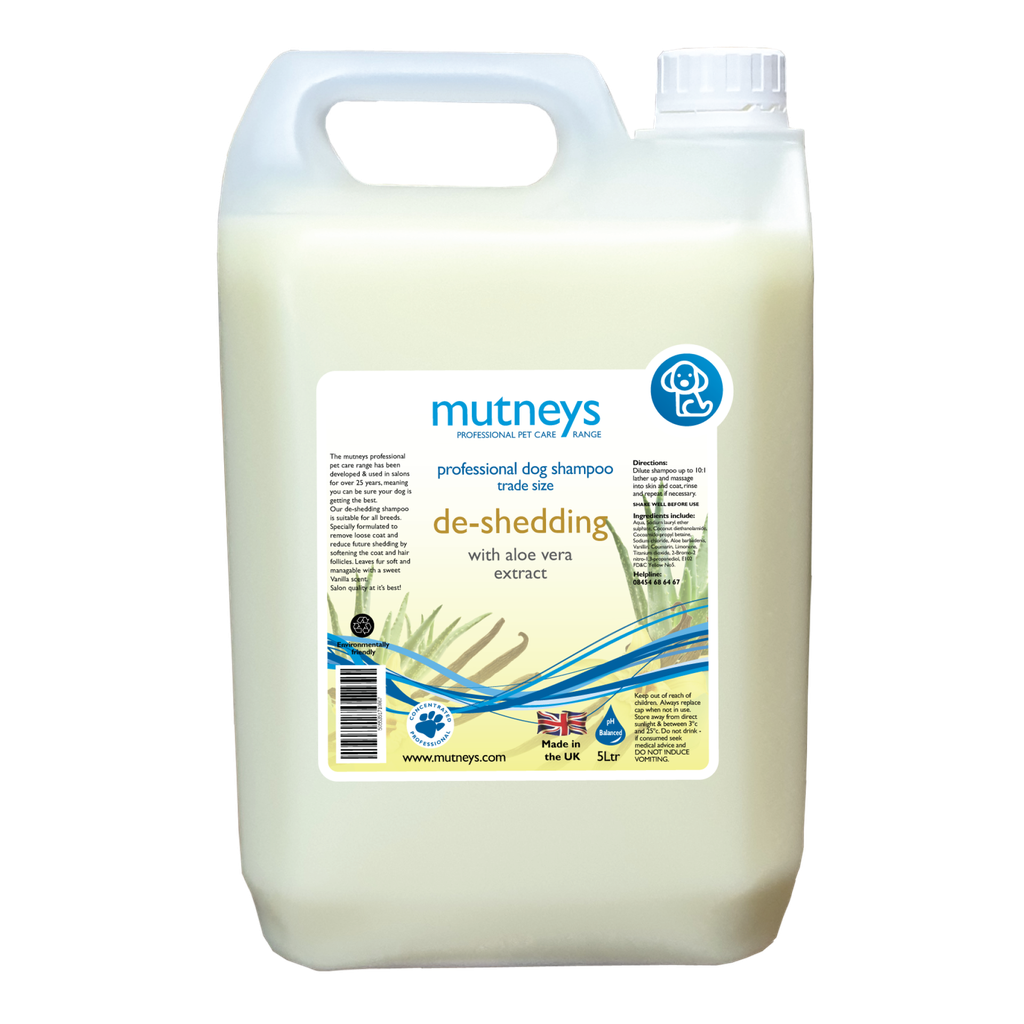 Mutneys De-Shedding Shampoo 5 L