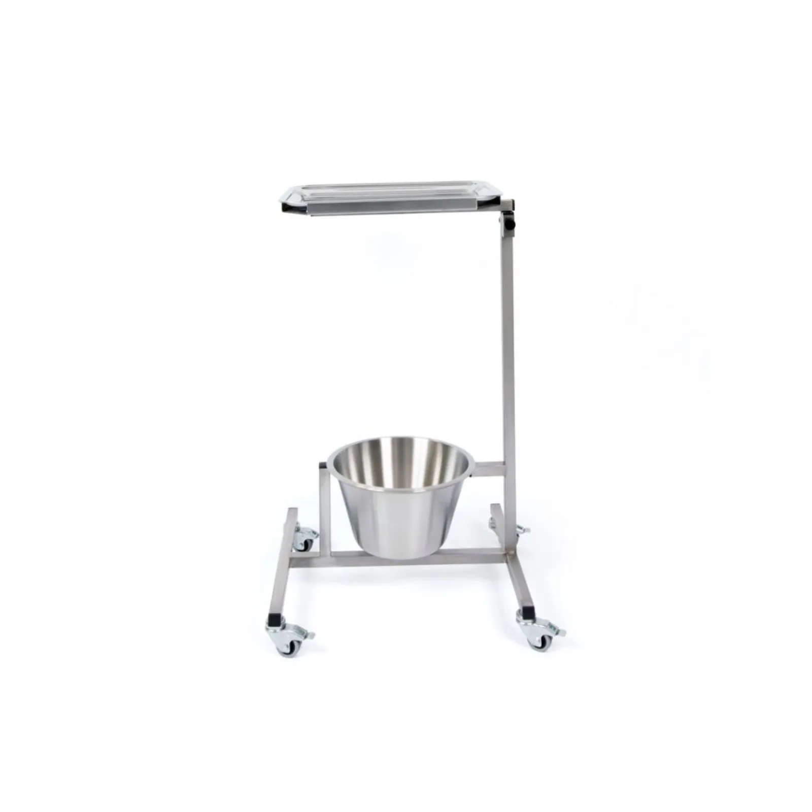 [BU115-061] Burtons Vet Clinic Mayo Trolley -Tray & 8Ltr Bowl