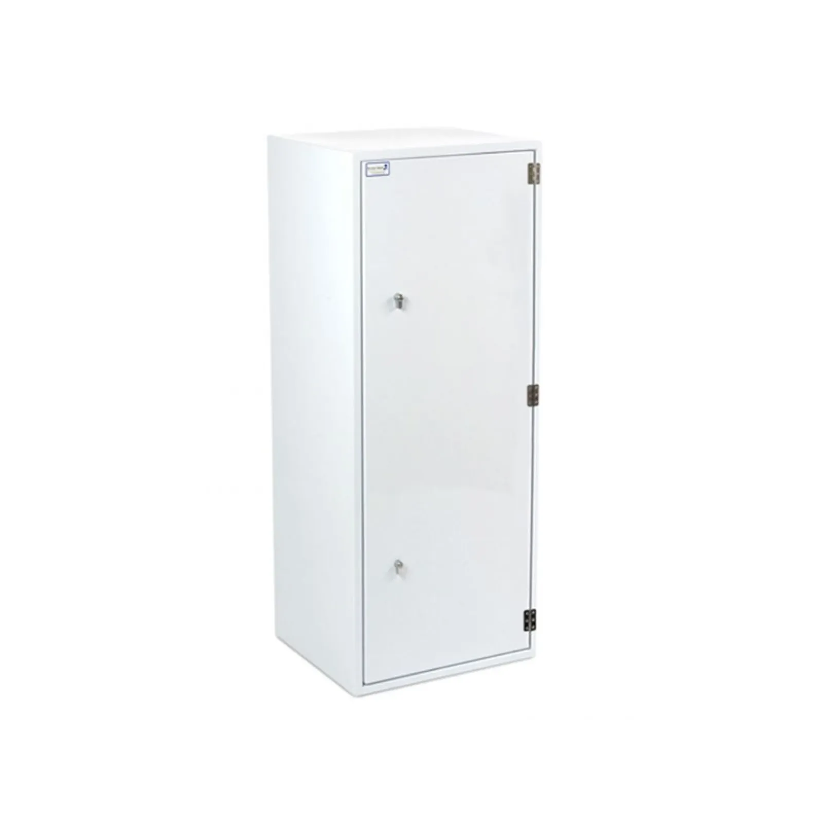 [BU115-496] Burtons Vet Clinic Controlled Drugs Cabinet 500Wx450Dx1250H MM Single Lock supplied with 2 Keys & ID Card, RH Door - Four Removable Shelves
