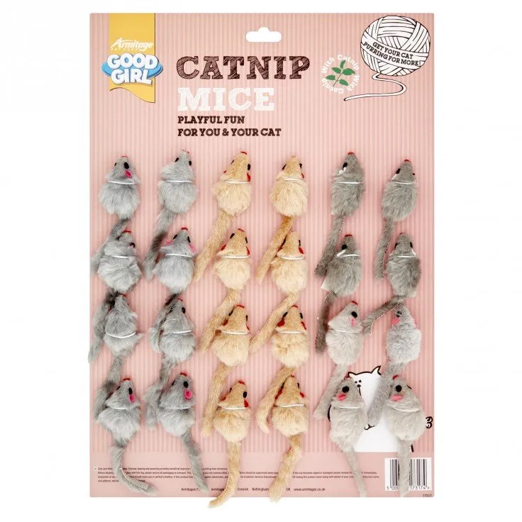 Armitage Small Fur Mice 24pcs Pack