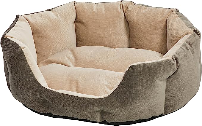 MidWest Tulip Bed Grey / Beige Small