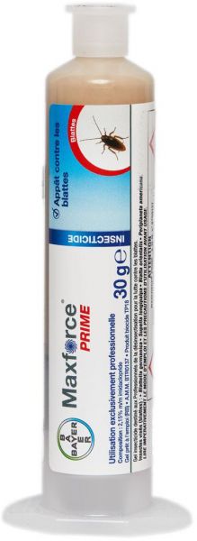 Bayer Maxforce Prime Insecticide Cockroach Lure Bait Gel Quick Acting 30gm