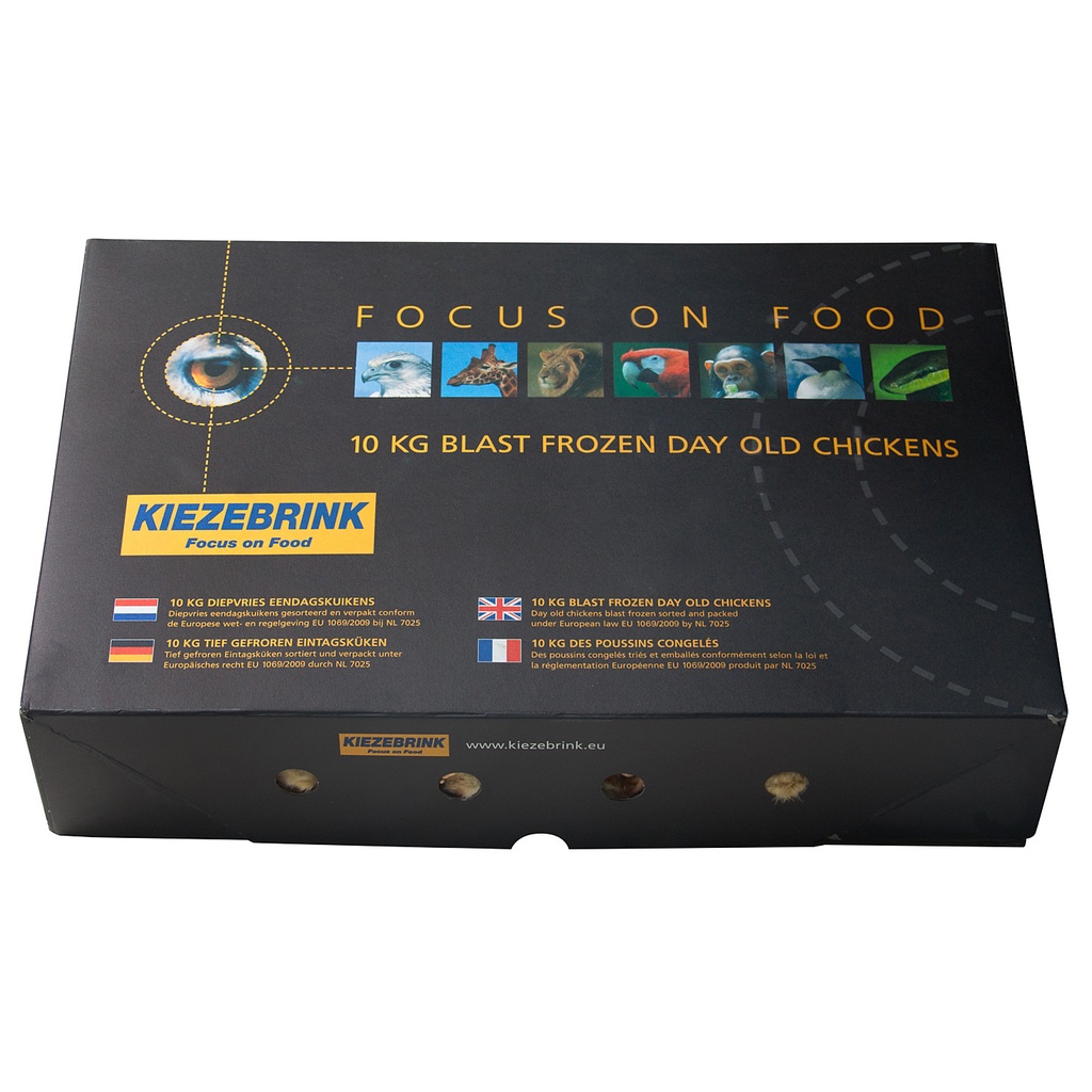 Kiezebrink Frozen Day Old Chicks Box 10kg