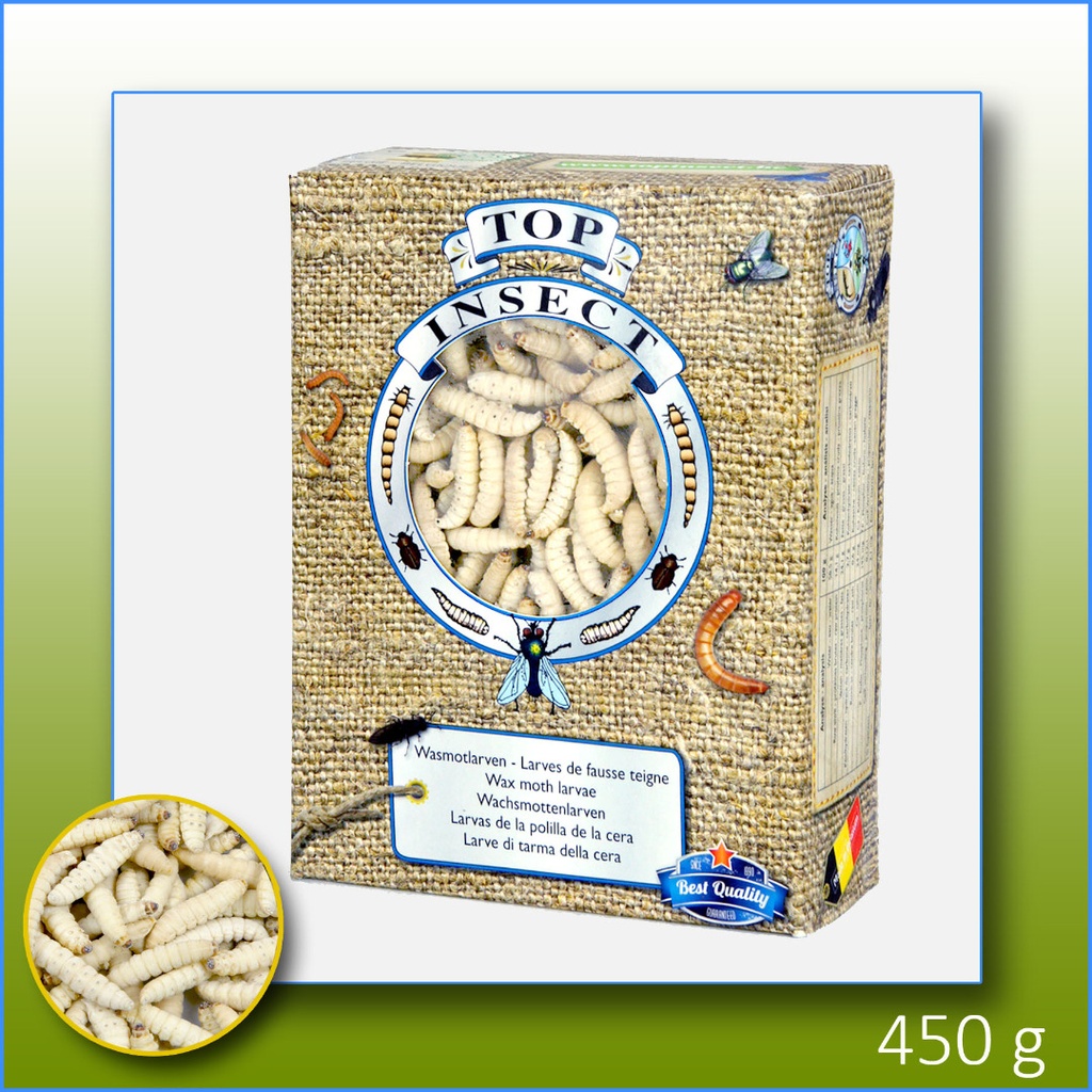 Kiezebrink Frozen Wax Moth Larvae 1L