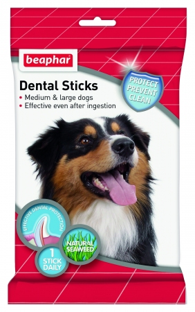 Beaphar Dental Sticks for Medium & Large Dogs