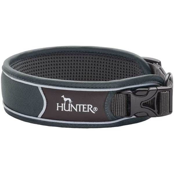 Hunter Divo Dog Collar GREY-Medium
