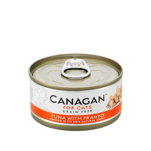 [200593-75g] Canagan Tuna with Prawns Wet Cat Food 75gm Tin