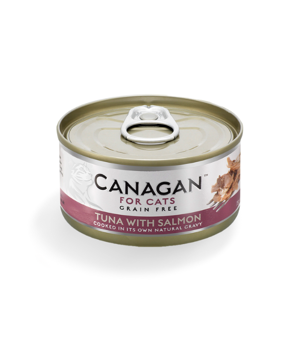 [200592-75g] Canagan Tuna with Salmon Wet Cat Food 75g Tin 75g