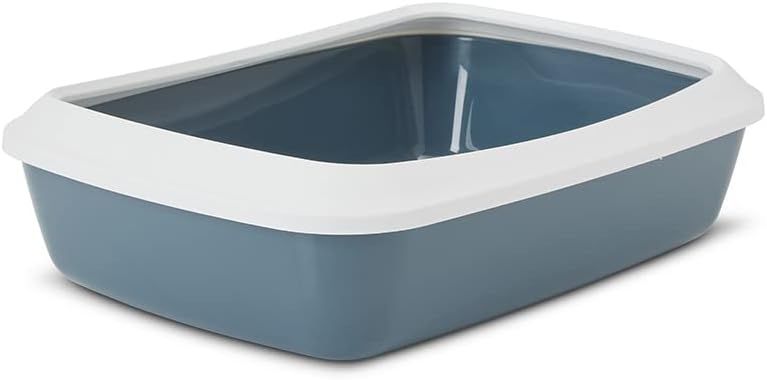 Savic Iriz Cat Litter Tray Pale Blue 42cm