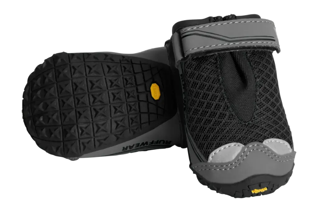 Ruffwear Grip Trex One Pair Dog Boots BLACK-2.75"