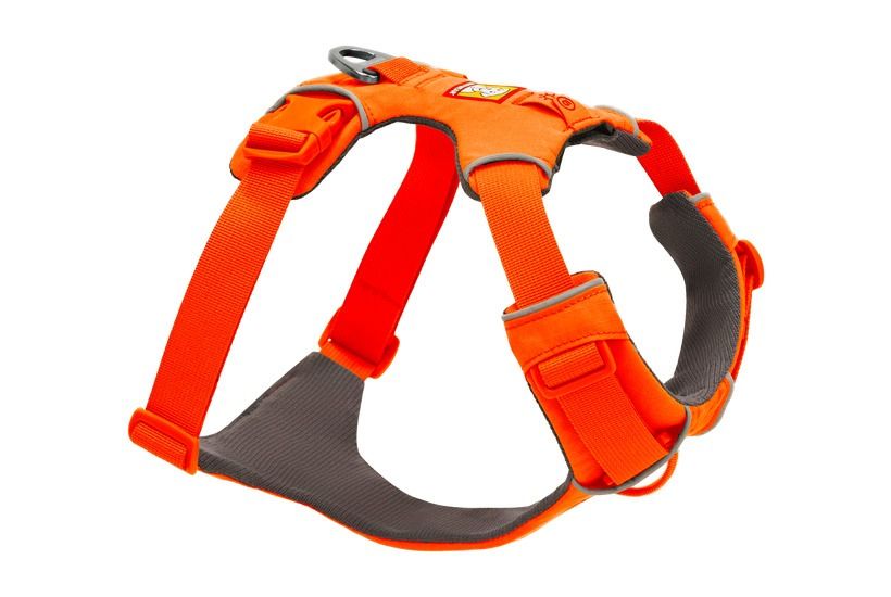 Ruffwear Front Range Padded Dog Harness Blaze Orange-X-Small