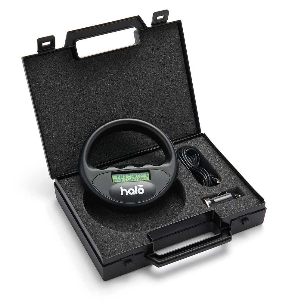 Micro-ID Halo Multi Chip Scanner In Carry Case Black