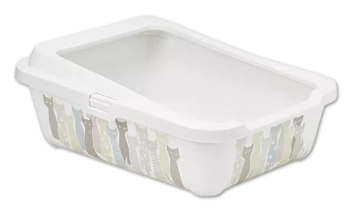 [MOD-K162-0027-BE] Moderna Hercules Friends Forever Toilet Litter Tray With Rim To Hold Liner 50cm