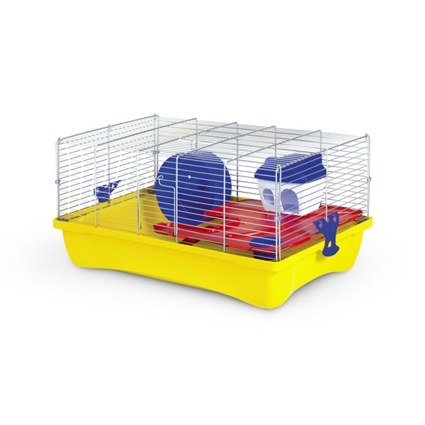 MPS2 H10 Hamster Cages x3 Yellow