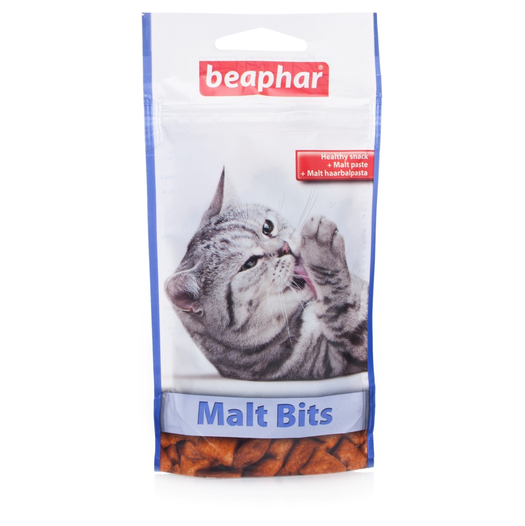 Beaphar Maltbits Cat Health Treats Pouch Hairball Control 35gm 
