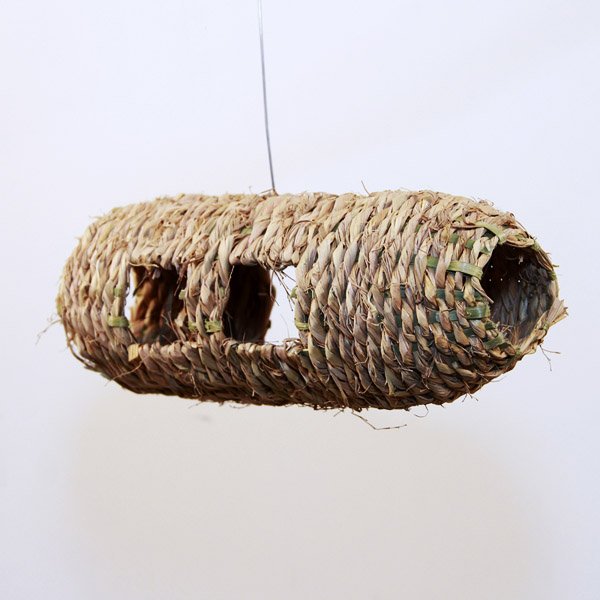 MRPetCraft Small Animal House Round 6 Doors Straw
