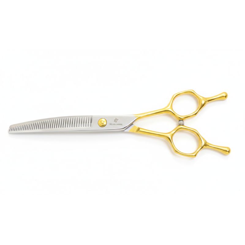 Silver Shark Professional 7” Curved Thinner Scissor